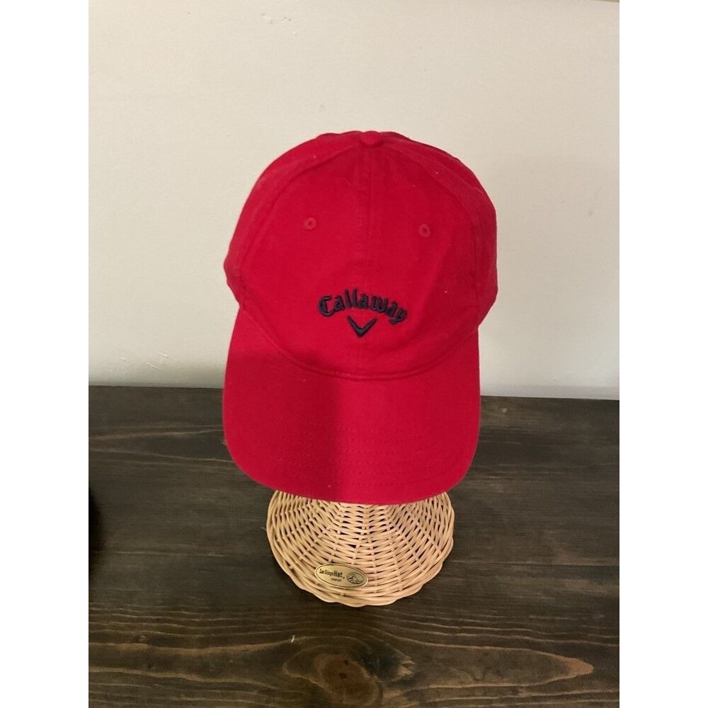 Callaway Red Cotton Baseball Cap